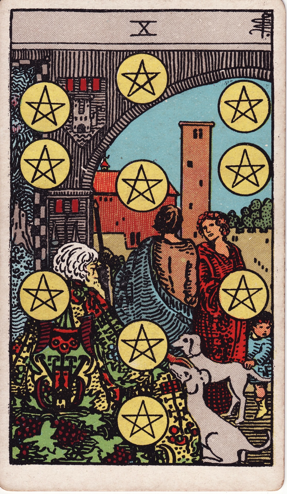 Carta Dez de Ouros