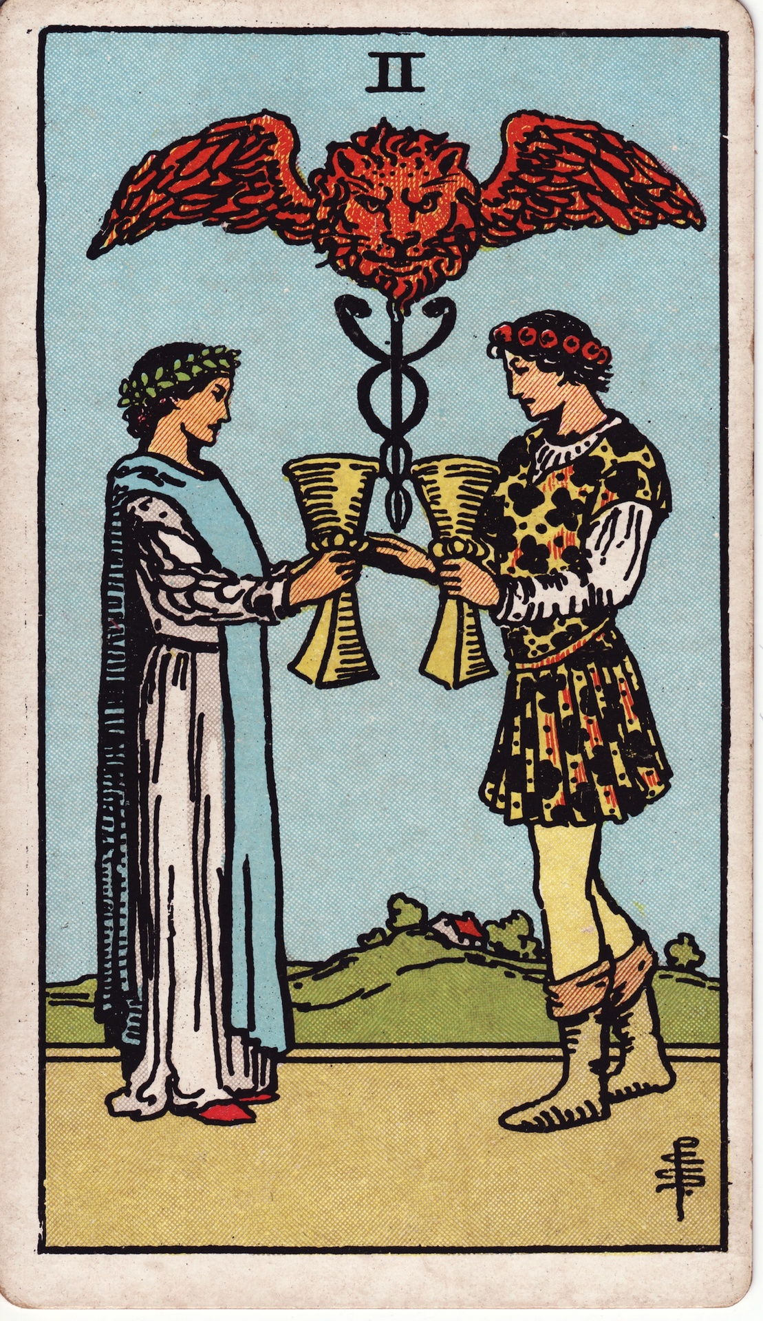 Carta Dois de Copas