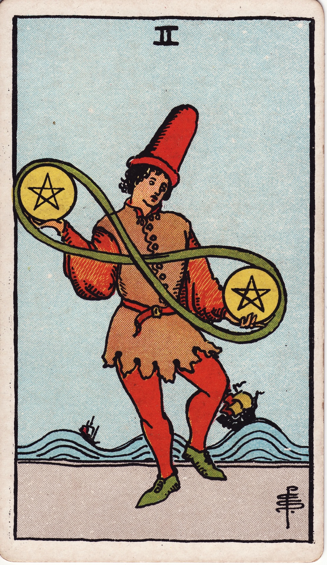 Carta Dois de Ouros