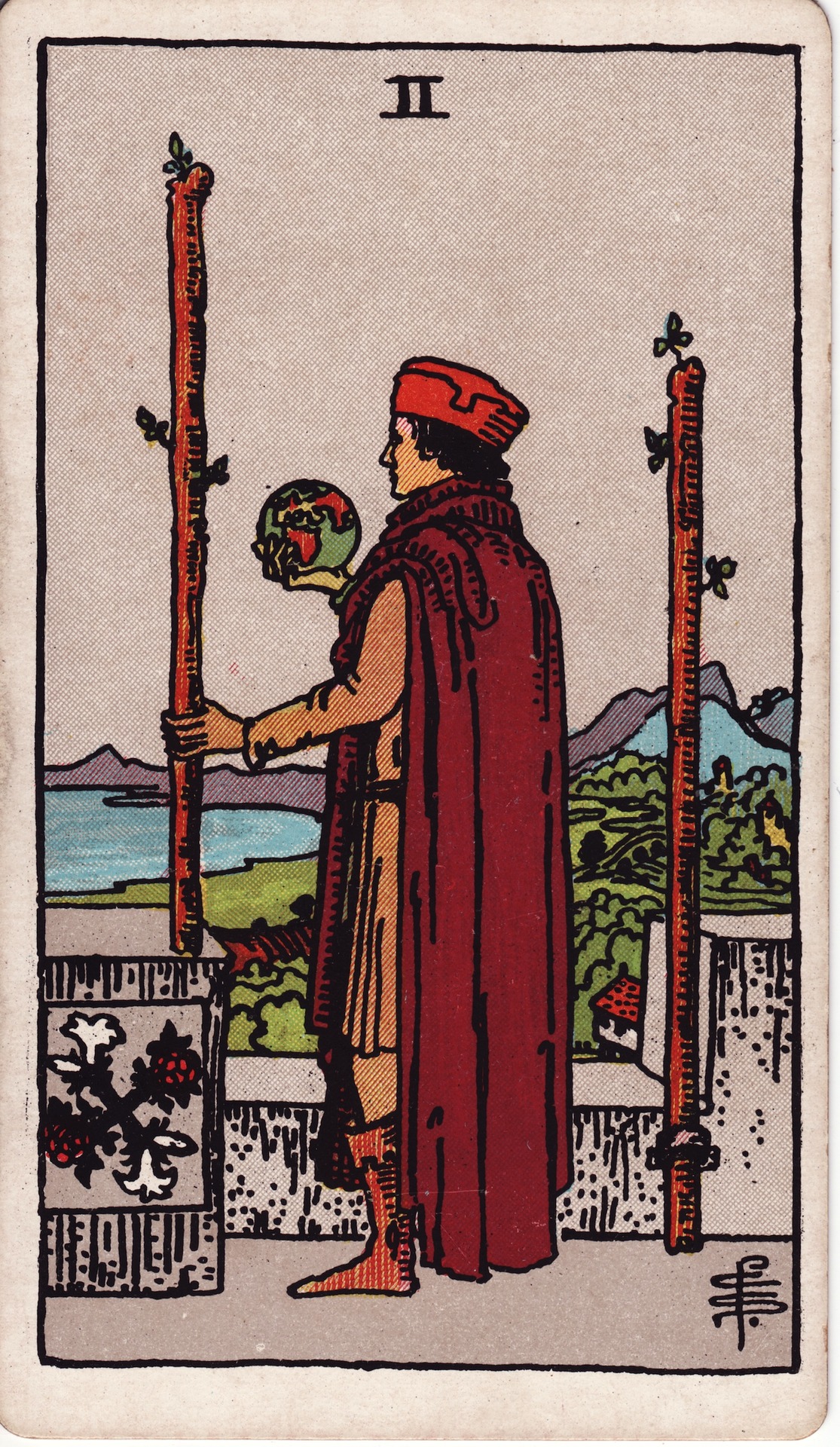 Carta Dois de Paus