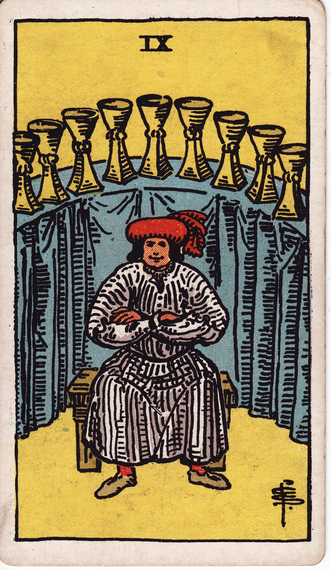Carta Nove de Copas