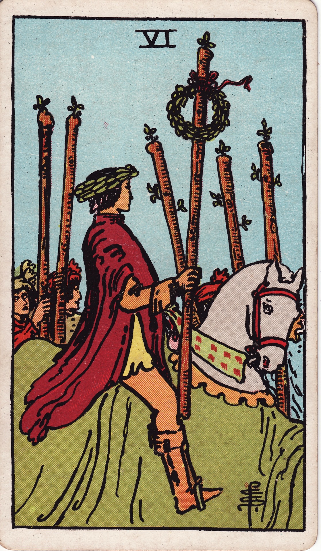 Carta Seis de Paus